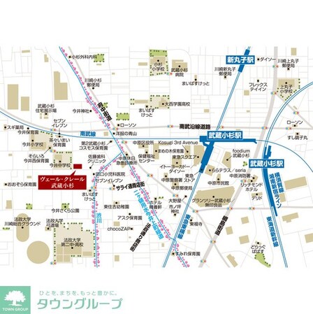 ヴェール・クレール武蔵小杉の物件内観写真